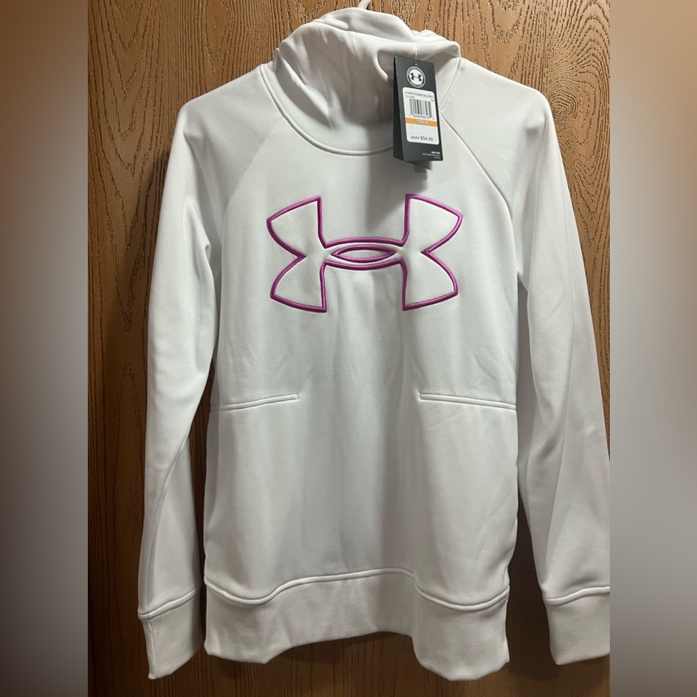 White under armor shirt